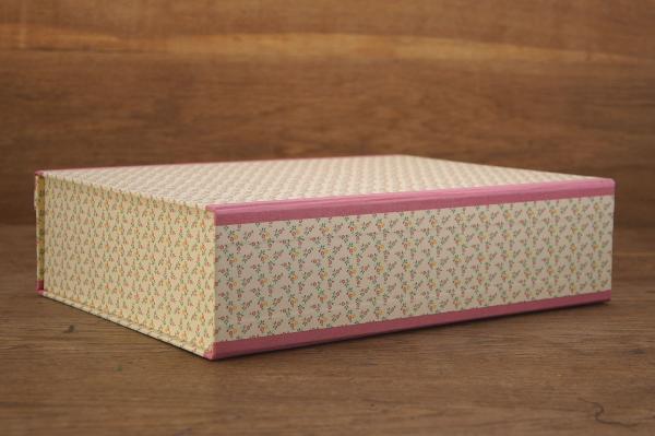 Ordnungsbox "Zenzi", Blümchen rosa